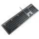 Клавиатура Vinga KB735 black-grey - изображение 12