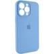 Чехол Fiji Silicone Case Full Camera для Apple iPhone 15 Pro Max бампер накладка с защитой камеры Cornflower - изображение 1