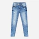 Джинси Skinny жіночі Moodo L-JE-3422 XS Блакитні (5904152226972) - зображення 4