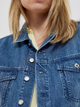 Kurtka jeansowa damska Moodo L-KU-3716 XL Niebieska (5904152296227) - obraz 4