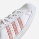 Sneakersy damskie do kostki adidas Originals Superstar W IE3007 40 (6.5UK) Biały/Brzoskwiniowy (4066765897916) - obraz 8