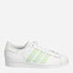 Жіночі кеди низькі adidas Originals Superstar W IE3005 37.5 (4.5UK) Білий/Салатовий (4066765905604) - зображення 1