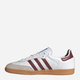 Sneakersy męskie do kostki adidas Originals Samba OG IF3813 40.5 (7UK) Biały/Ciemnoczerwony (4066759170971) - obraz 3