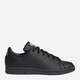 Tenisówki dziecięce dla dziewczynki adidas Originals Stan Smith J FX7523 36 (3.5UK) Czarne (4064037246356) - obraz 1