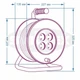 Удлинитель на катушке 30м SVITTEX 2х2,5мм 16А 4100Вт SV-019-В черный - изображение 2