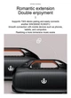 Беспроводная портативная Bluetooth колонка xdobo Kungfu IPX7 |BT5.3, 160W, TWS, USB/AUX, 20h| Черный - изображение 9
