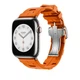 Стильный ремешок Hermes для Apple Watch размеры 41мм/Watch 40 мм/Watch 38 мм Orange - изображение 2