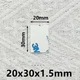 Двухсторонний 3М VHB скотч для дома, в авто Strong Black 20х30 мм (3 шт) (68099) - изображение 2