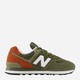 Buty sportowe męskie do kostki New Balance 574 U574 46.5 (12US) Zielone (196941374376) - obraz 1