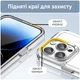 Силиконовый чехол Space iPhone 15 Pro (прозрачный) (35789) - изображение 5