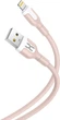Интерфейсный кабель DC CL-12 2.1Amax USB - Lightning (iPhone iPad) Pink (36963) - изображение 1