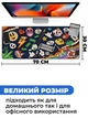 Килимок для мишки SHLab Rubberhose Keyboard Parts SHM-446 (70x30 см) (36072) - зображення 3