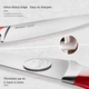 Набір ножів Emojoy ARC SERIES German Stainless Red у дерев'яній колоді 15 предметів - зображення 6