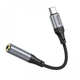 Переходник Hoco LS36 Адаптер удлинительный кабель USB C на 3.5 мм (12см) - изображение 2