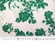 Ткань Коттон цветочная абстракция, зеленый на молочном, пог. м. (к111, 2311091, д18 цв1) - изображение 4