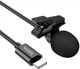 Петличний мікрофон Hoco L14 iP Lavalier Black (6931474761149) - зображення 3