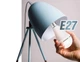 Світлодіодна лампа з акумулятором LEDVANCE A60 8W 6500K 1800mAh E27 з тримачем - зображення 3