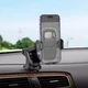 Автомобильный держатель автодержатель HOCO H15 Fair push-type car holder center console Black (6931474798633) - изображение 5