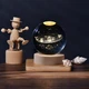 Светодиодный светильник ночник шар "Солнечная система" 3D лазерная гравировка теплый свет - изображение 1