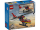 Дитячий конструктор LEGO City Пожежний рятувальний вертоліт 85 шт. деталей (60411) - зображення 1