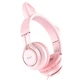Наушники Hoco W36 Cat Ear Розовый - изображение 2