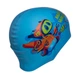 Шапочка для плавания детская M-D Junior MAD BOT (силикон, Голубой) (M057915_Голубой) - изображение 3