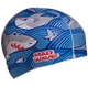 Шапочка для плавания детская M-D Junior SHARKY (Силикон, Голубой) (M057911_Голубой) - изображение 2