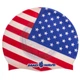 Шапочка для плавания M-D USA (силикон, синий красный) (M055303000W) - изображение 2