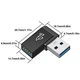 Переходник OTG адаптер 90° USB 3.0 - USB 3.0 (M/F) 10Gbps, металл (485660) - изображение 2