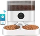 Автоматична годівниця для котів та собак PetLife 5L, смарт годівниця з WIFI на 2 миски, Білий (086-WHITE) - зображення 1