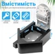 Антивандальный наружный мини сейф для ключей uSafe KS-06, в форме дома, с кодовым замком и ключом, настенный, Серый - изображение 5