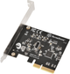 Карта розширення Silverstone SST-ECU07 PCI-Express 3 x4 - USB 3.2 (4710679814117) - зображення 4