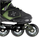 Rolki Nils Extreme Czarno-Zielone S (5907695546101) - obraz 6