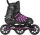 Rolki Nils Extreme Czarno-Fioletowe M 35-38 (5907695599268) - obraz 3