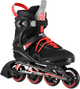 Rolki Nils Extreme Czarne 45 (5907695520040) - obraz 1