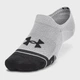 Набір чоловічих шкарпеток коротких Under Armour Performance Tech 3pk ULT 1379502-011 XL 3 пари Сірий (196884003586) - зображення 2