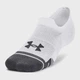 Набор мужских носков коротких Under Armour Performance Tech 3pk ULT 1379502-100 XL 3 пары Белый (196883994052) - изображение 2