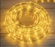 Вулична гірлянда дюралайт, 10м, 600 LED, квадратний, від мережі 220V, статичний режим, 3-жильний провід, IP68, Теплий белий - зображення 10