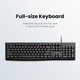 Миша+клавіатура UGREEN Wired Combo Eng/Ru Black (UGR-15217) - изображение 5