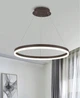 LED люстра Круг PJ812 (80см) Коричневая - изображение 1