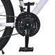 Велосипед SKD75 MTB 2605-2, 26 дюймов, стальная рама 16 Sunrun 24SP белый - изображение 3