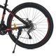 Велосипед PROF1 MTB2602-2, 26 дюймов, алюминиевая рама 13 Shimano 21SP черно-красный - изображение 5