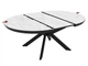 Стіл MELI 138-188x138 Marmo Glossy - зображення 2