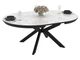 Стіл MELI 138-188x138 Marmo Glossy - зображення 3