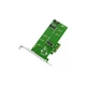 Плата - адаптер контролер Maiwo KT015 PCI-E 4x для SSD M.2 (ключ M NVMe) + SSD M.2 (ключ B SATA3) - зображення 1