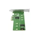 Плата - адаптер контролер Maiwo KT015 PCI-E 4x для SSD M.2 (ключ M NVMe) + SSD M.2 (ключ B SATA3) - зображення 5