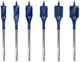 Набор перовых сверл Bosch Expert Self Cut Speed ​​14, 16, 18, 20, 22, 24 мм, 6 шт (2608900332) - изображение 1