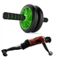 Гимнастическое спортивное фитнес колесо Double wheel Abs health abdomen round | Тренажер-ролик для мышц - изображение 8