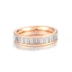 Обручальное кольцо с Swarovski Zirconia 1785818, размер 17 - изображение 2