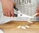 Кухонные ножницы секатор для мяса птицы и рыбы с фиксатором 25 см - изображение 4